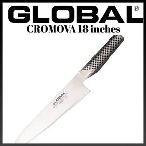 Global 8" Classic Stainless Steel Chef Knife – G2 Kitchen Cooking Knife